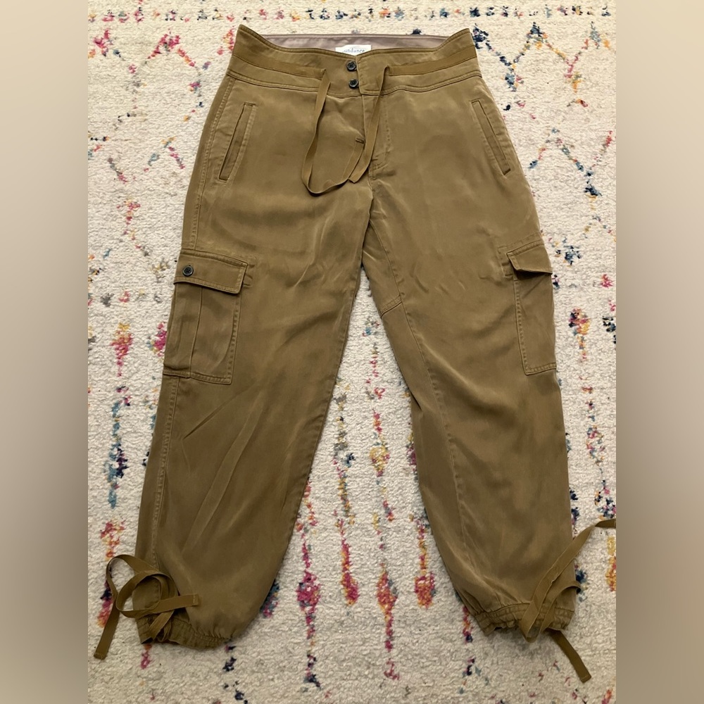 Sundance Cropped Cargo Pants